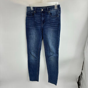 Harper Dark Wash Skinny Jeans Womens Size 27 Stretch Denim High Rise